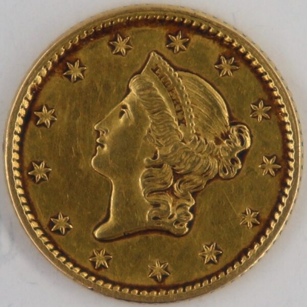 1 dollar 1853 gold coin