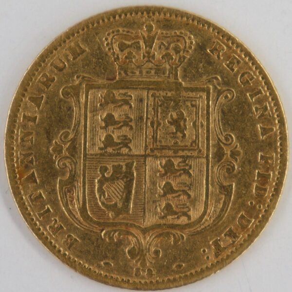 1 sovereign 1876 victoria gold