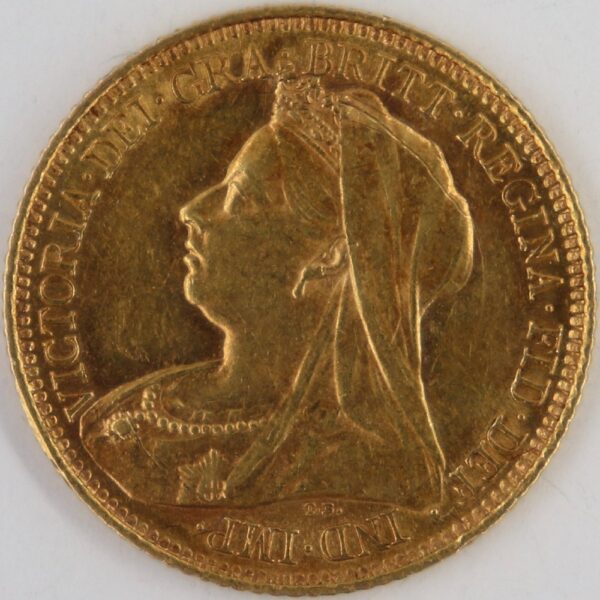 half sovereign 1900-s victoria gold
