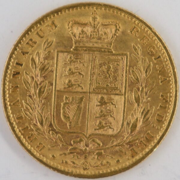 1 sovereign 1884-s victoria gold