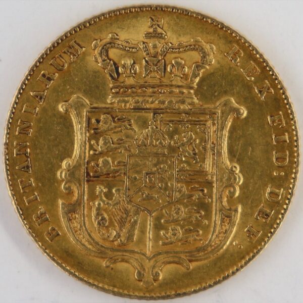 1 sovereign 1830 george iv gold