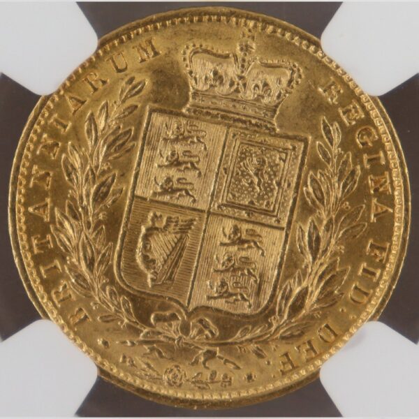 1 sovereign 1857 victoria gold