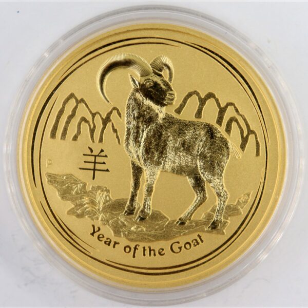 200 dollars 2015 years of the goat australia gold
