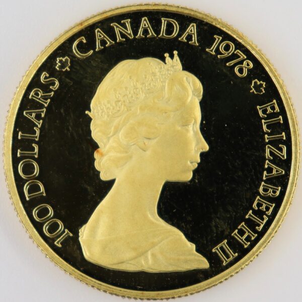 100 dollars 1978 canada canadian unity