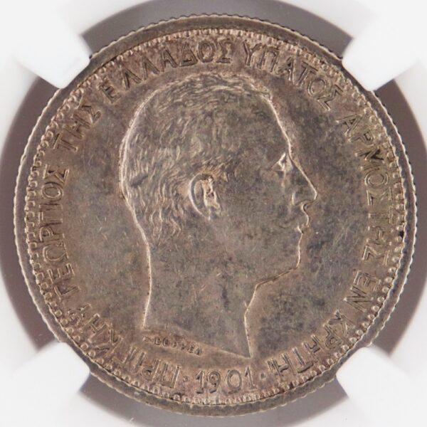 2 drachmas 1901 crete