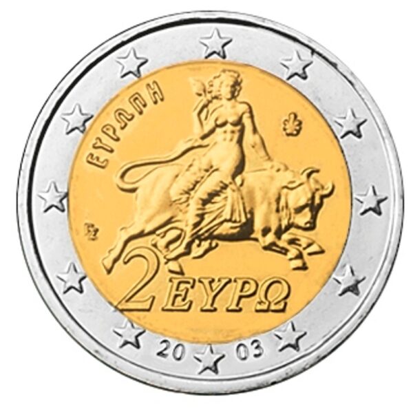 2 euro 2003 greece