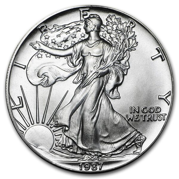 silver eagle 1987 1 dollar