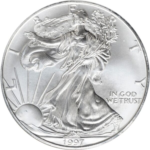 silver eagle 1997 1 dollar