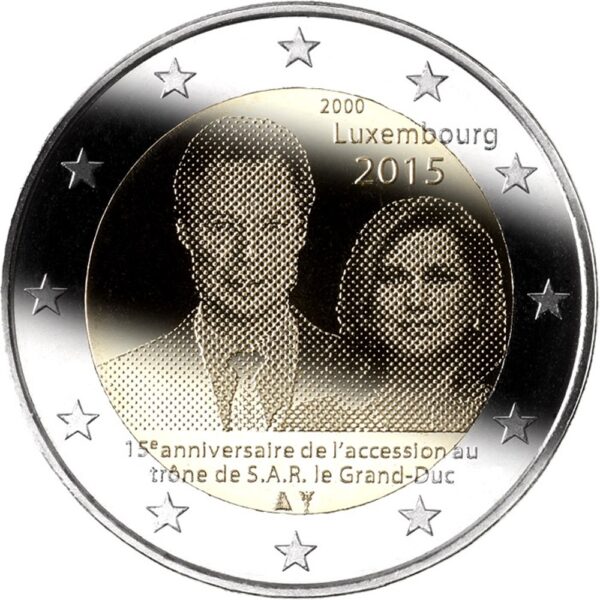 2 euro 2015 luxembourg