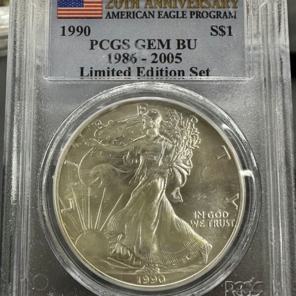 1oz eagle 1990 dollar american