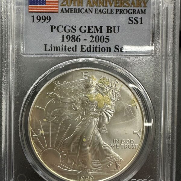 1oz eagle 1999 dollar american